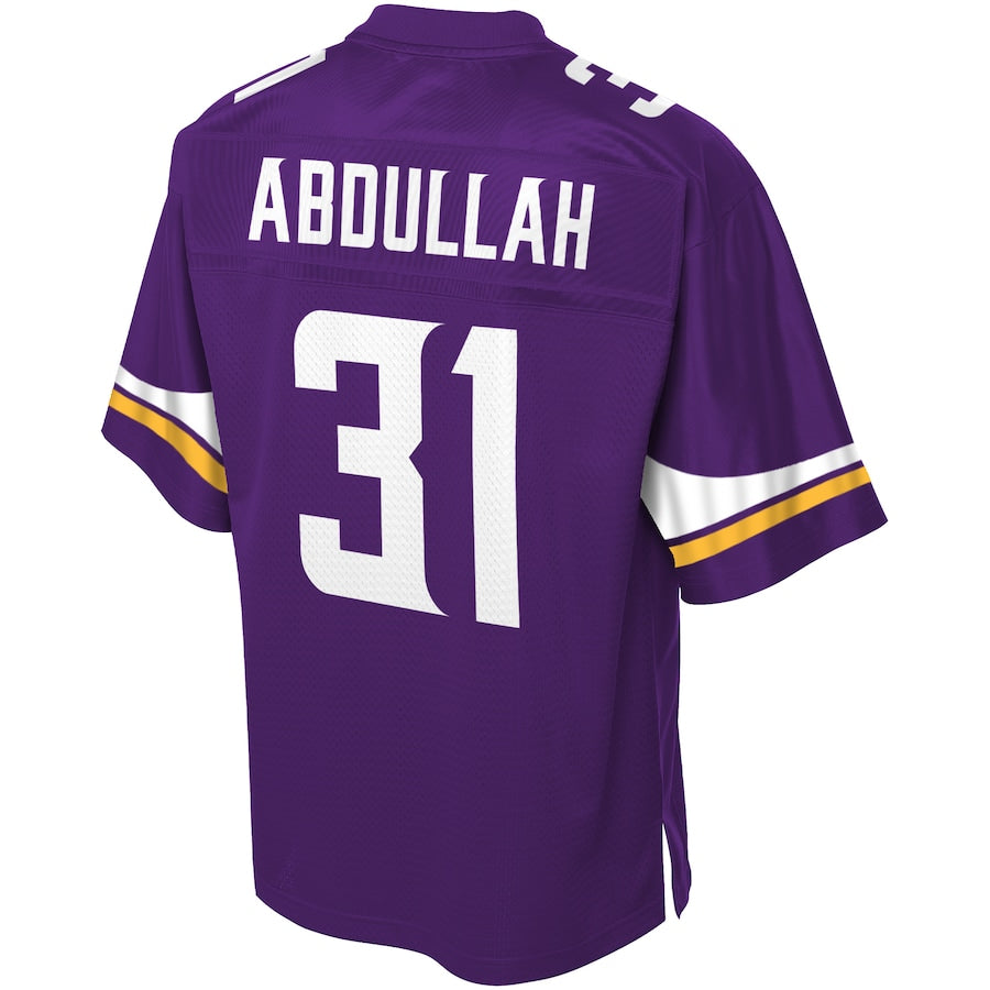 Minnesota Vikings Ameer Abdullah Pro Line Purple Football Jersey product image