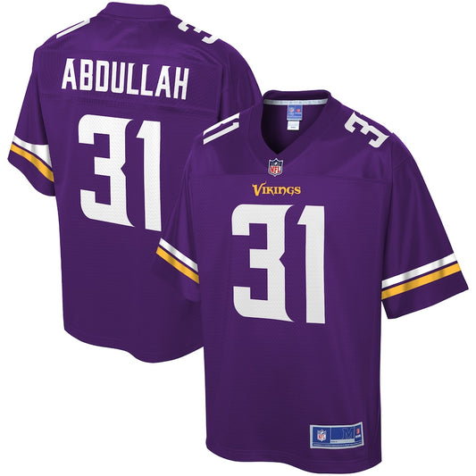 Minnesota Vikings Ameer Abdullah Pro Line Purple Football Jersey product image