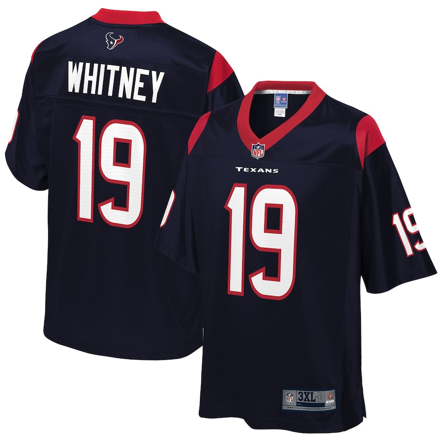 Houston Texans Isaac Whitney Pro Line Big & Tall Navy Football Jersey product image