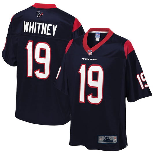 Houston Texans Isaac Whitney Pro Line Big & Tall Navy Football Jersey product image