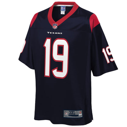 Houston Texans Isaac Whitney Pro Line Big & Tall Navy Football Jersey product image
