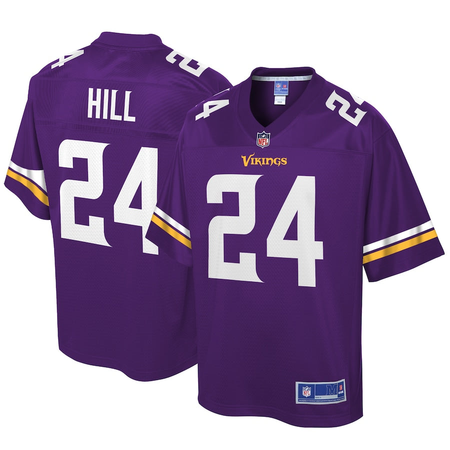 Minnesota Vikings Holton Hill Pro Line Purple Football Jersey product image