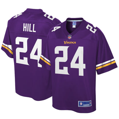 Minnesota Vikings Holton Hill Pro Line Purple Football Jersey product image