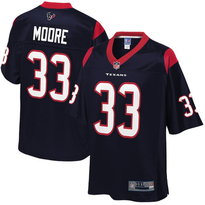 Houston Texans Pro Line Big & Tall Navy Football Jersey product image