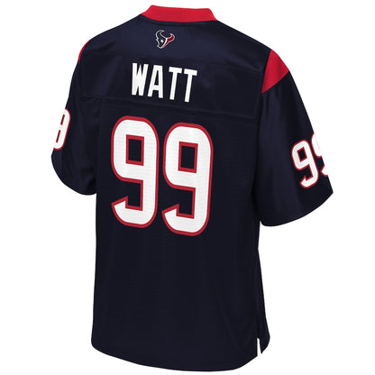 Houston Texans J.j. Watt Pro Line Big & Tall Team Color Navy Football Jersey product image
