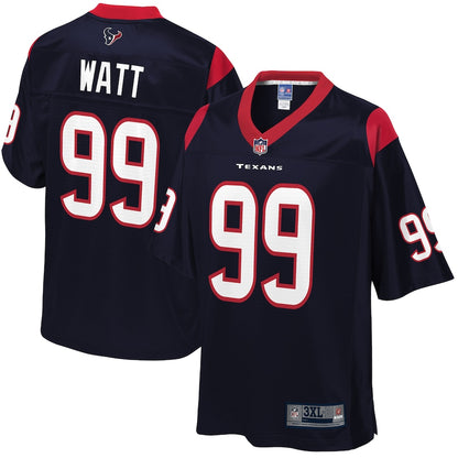 Houston Texans J.j. Watt Pro Line Big & Tall Team Color Navy Football Jersey product image