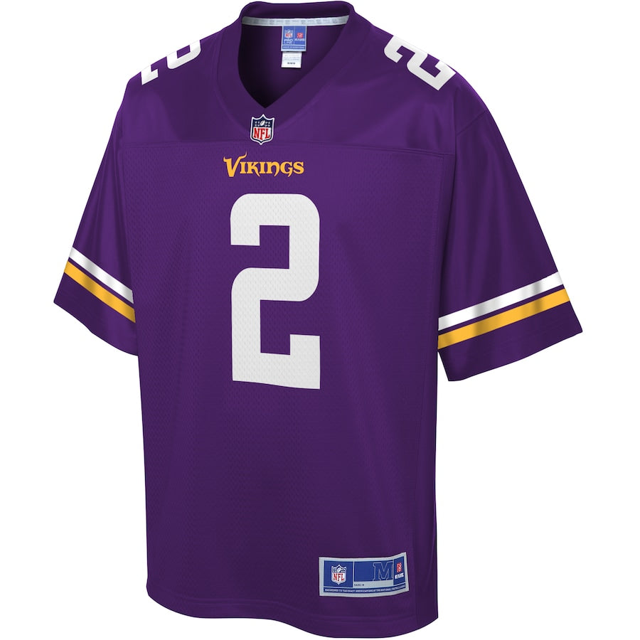 Minnesota Vikings Britton Colquitt Pro Line Purple Football Jersey product image