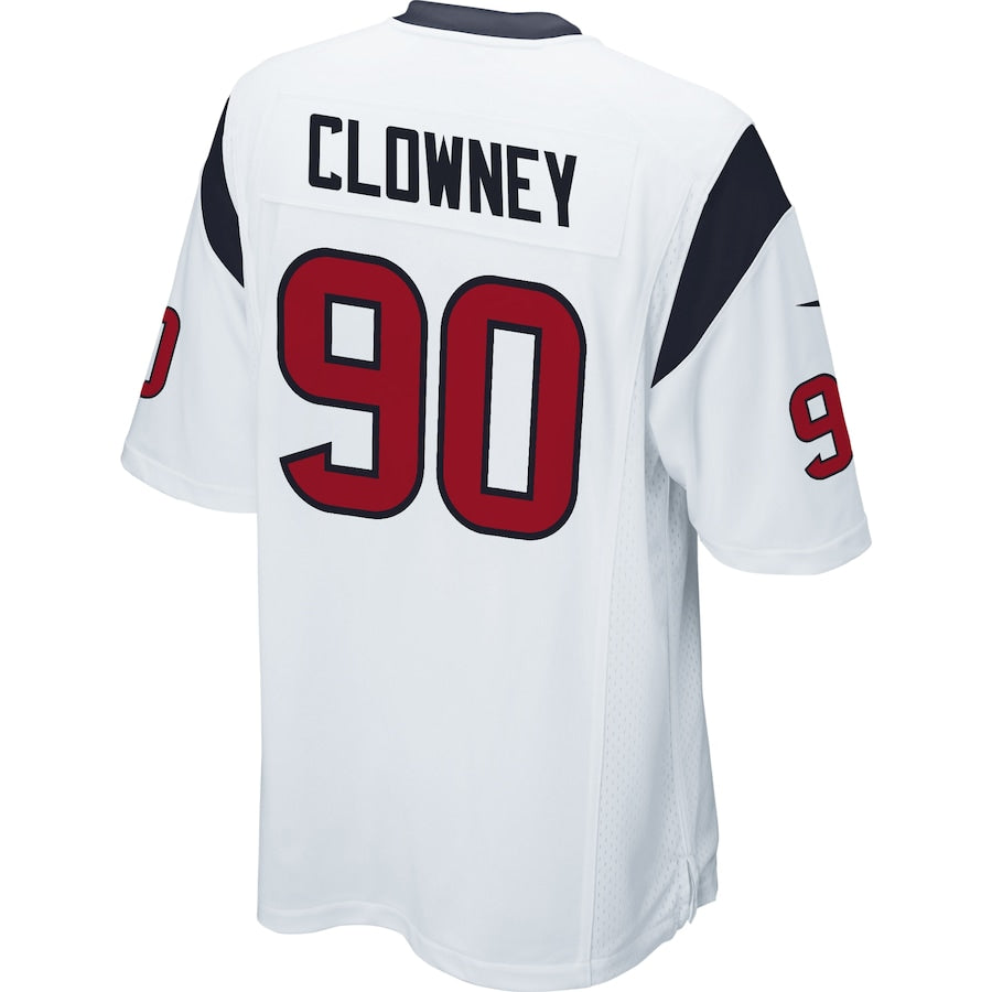 Houston Texans Jadeveon Clowney Game White Football Jersey product image