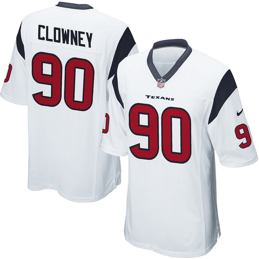 Houston Texans Jadeveon Clowney Game White Football Jersey product image