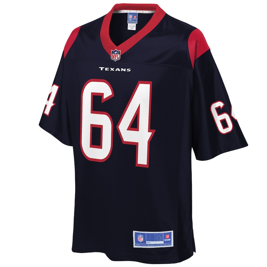 Houston Texans Senio Kelemete Pro Line Team Color Navy Football Jersey product image