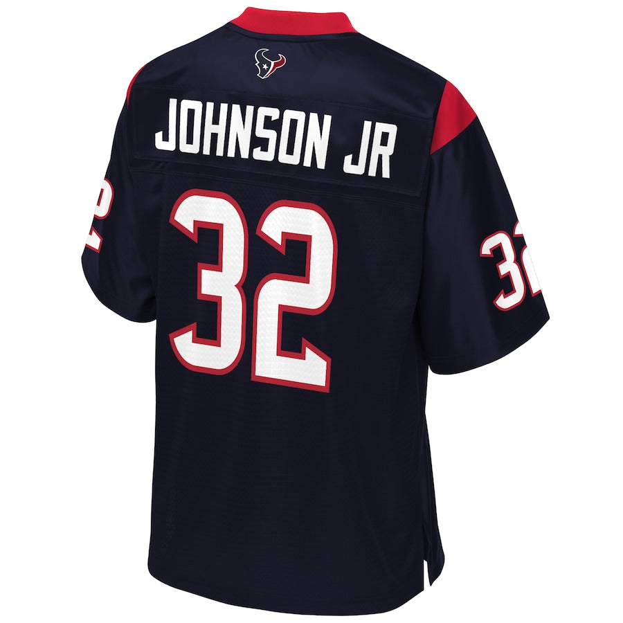 Houston Texans Lonnie Johnson Jr. Pro Line Big & Tall Navy Football Jersey product image