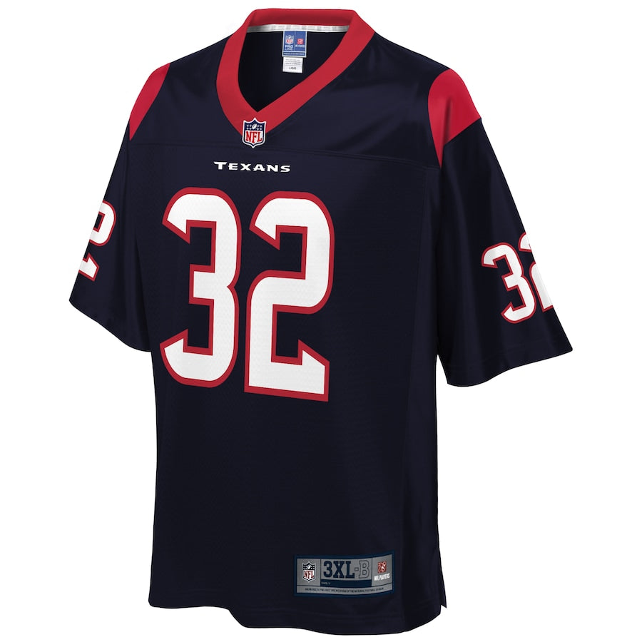 Houston Texans Lonnie Johnson Jr. Pro Line Big & Tall Navy Football Jersey product image