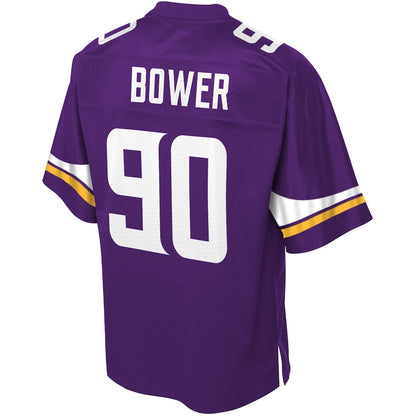 Minnesota Vikings Tashawn Bower Pro Line Team Color Purple Football Jersey product image