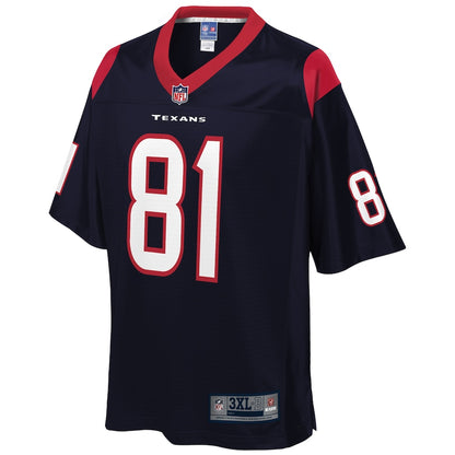 Houston Texans Kahale Warring Pro Line Big & Tall Navy Football Jersey product image