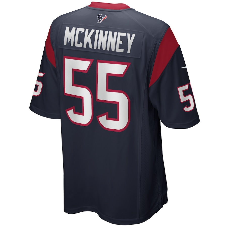 Houston Texans Benardrick Mckinney Game Navy Football Jersey product image