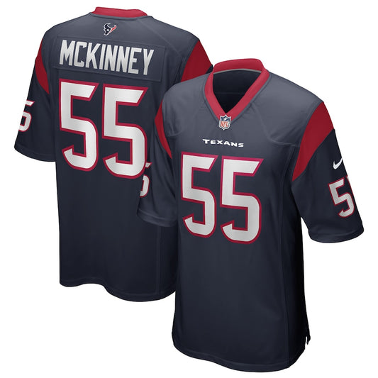 Houston Texans Benardrick Mckinney Game Navy Football Jersey product image