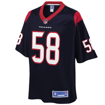 Houston Texans Peter Kalambayi Pro Line Navy Football Jersey product image