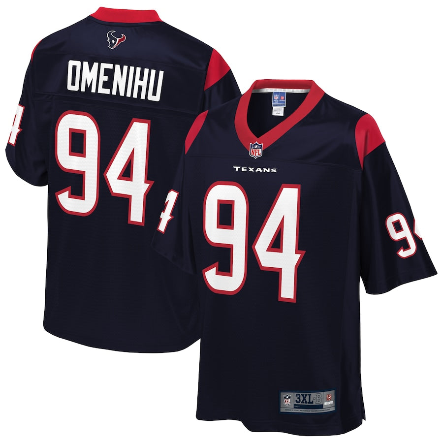 Houston Texans Charles Oihu Pro Line Big & Tall Navy Football Jersey product image