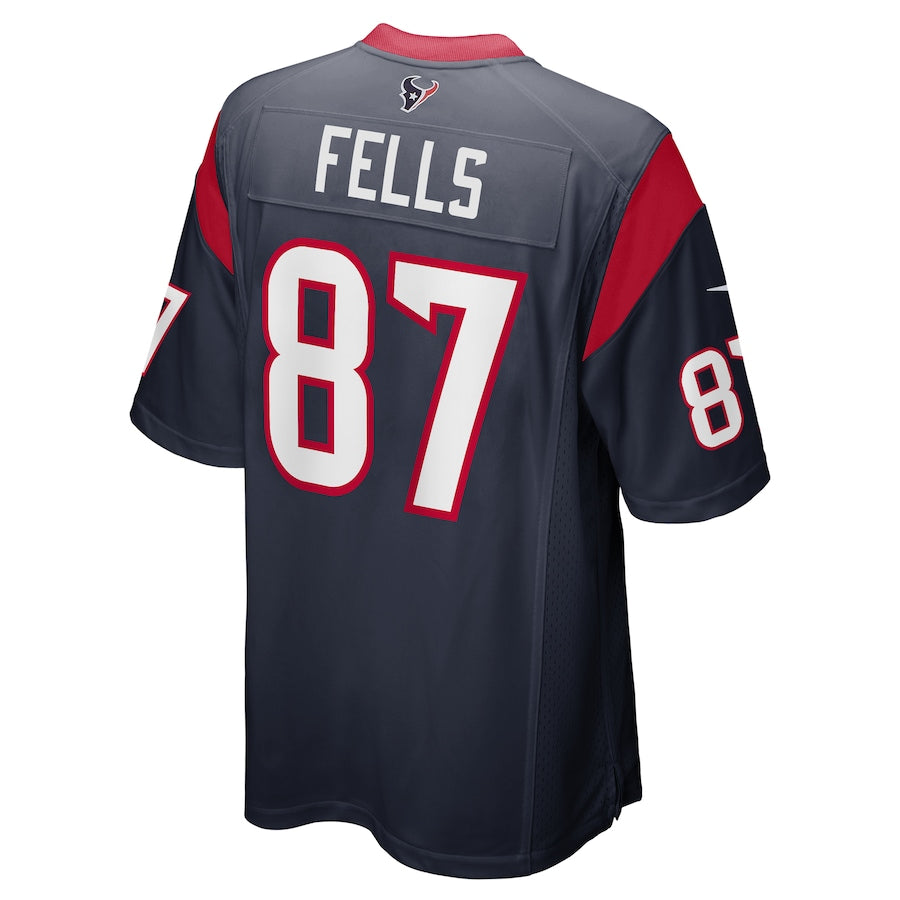 Houston Texans Darren Fells Game Navy Football Jersey product image