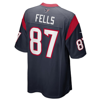 Houston Texans Darren Fells Game Navy Football Jersey product image