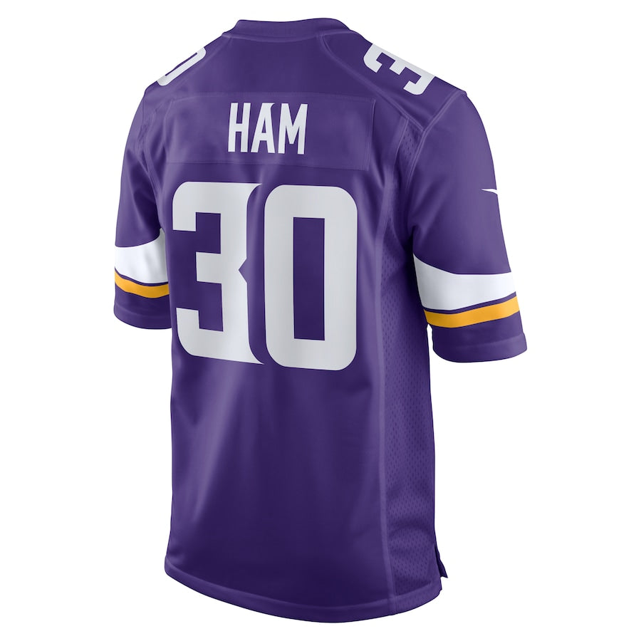 Minnesota Vikings C.j. Ham Game Purple Football Jersey product image