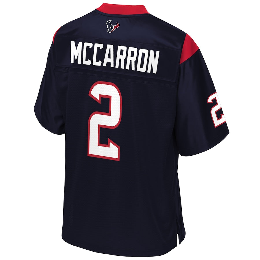 Houston Texans Pro Line Big & Tall Navy Football Jersey product image