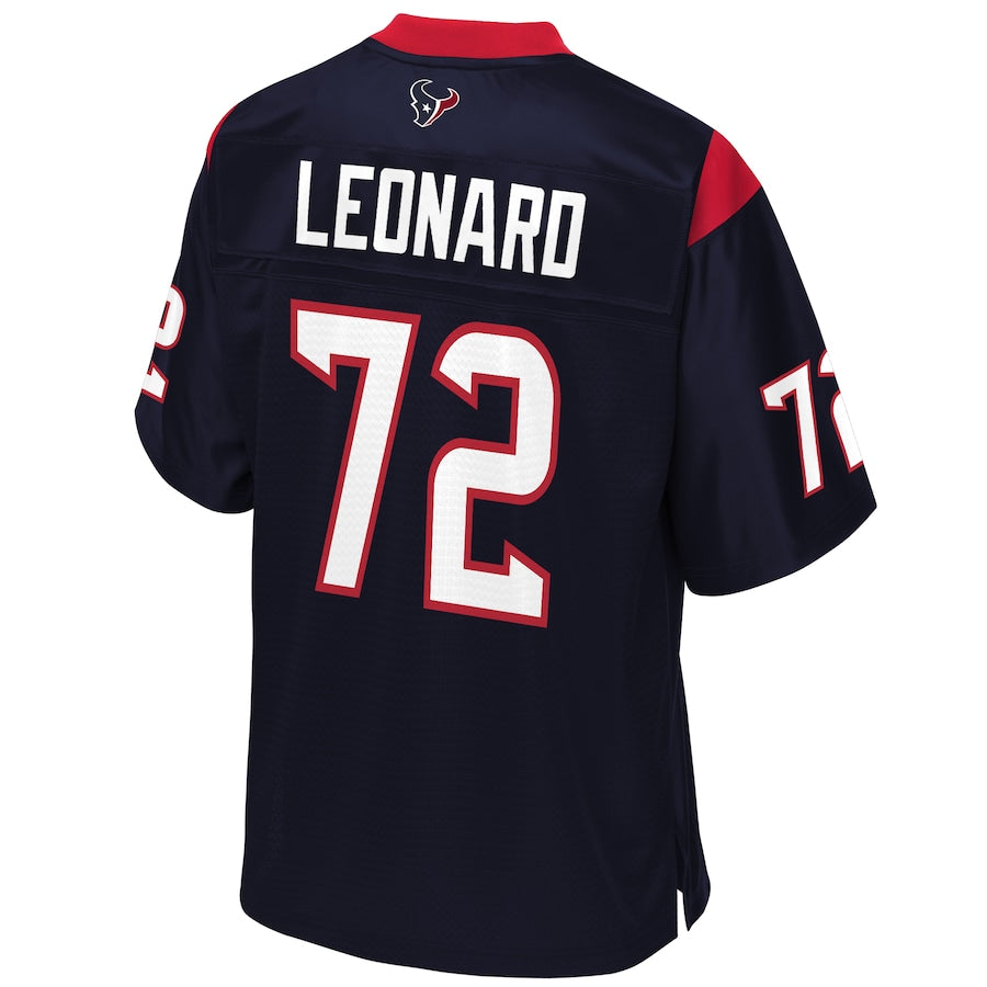 Houston Texans Rick Leonard Pro Line Navy Football Jersey product image