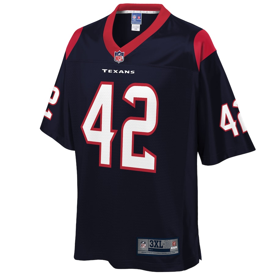 Houston Texans Chris Landrum Pro Line Big & Tall Navy Football Jersey product image