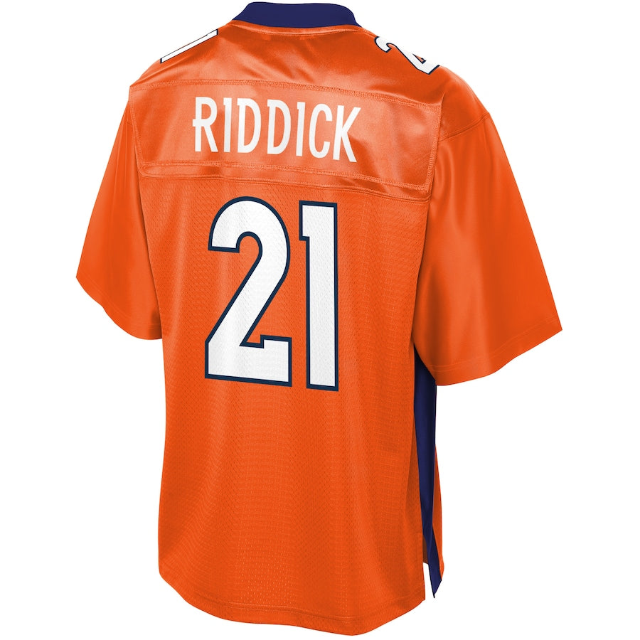 Denver Broncos Theo Riddick Pro Line Orange Football Jersey product image