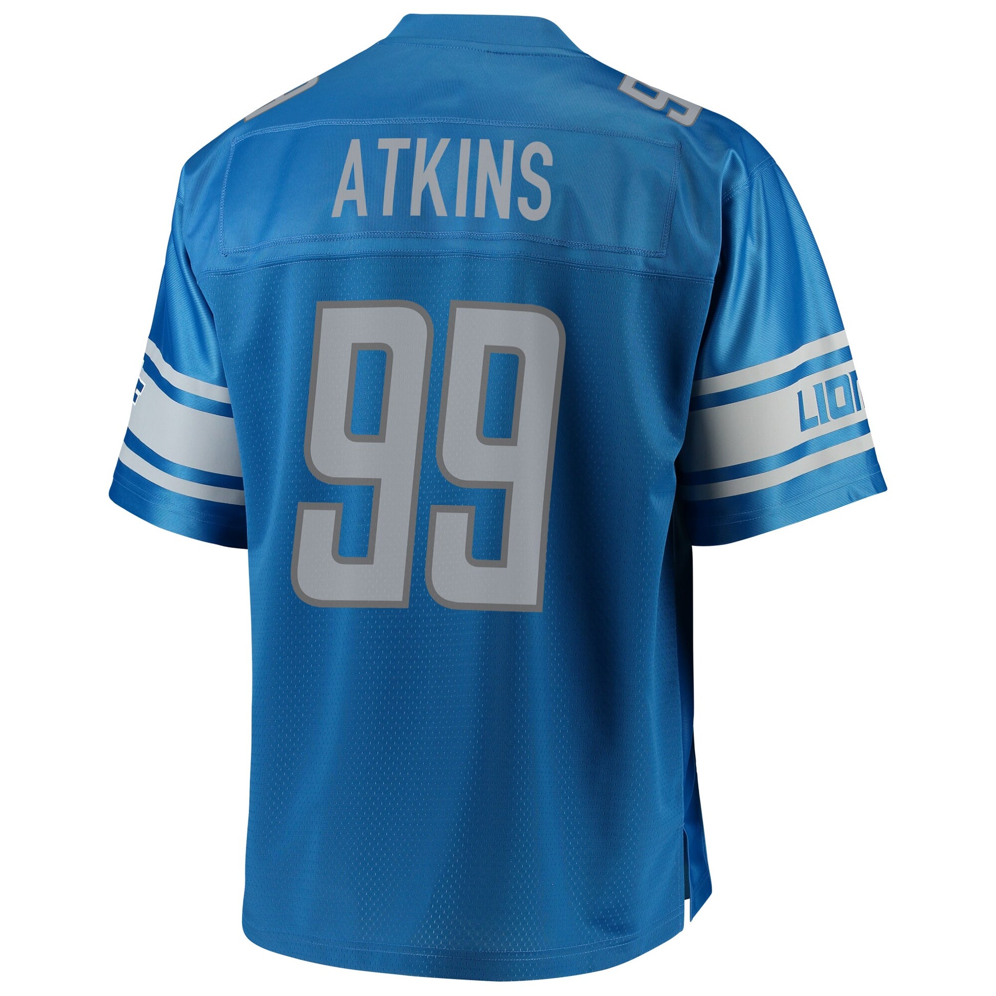 Detroit Lions John Atkins Pro Line Big & Tall Blue Football Jersey product image