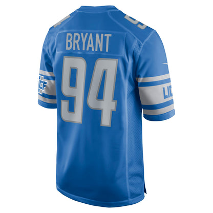 Detroit Lions Austin Bryant Game Blue Football Jersey product image