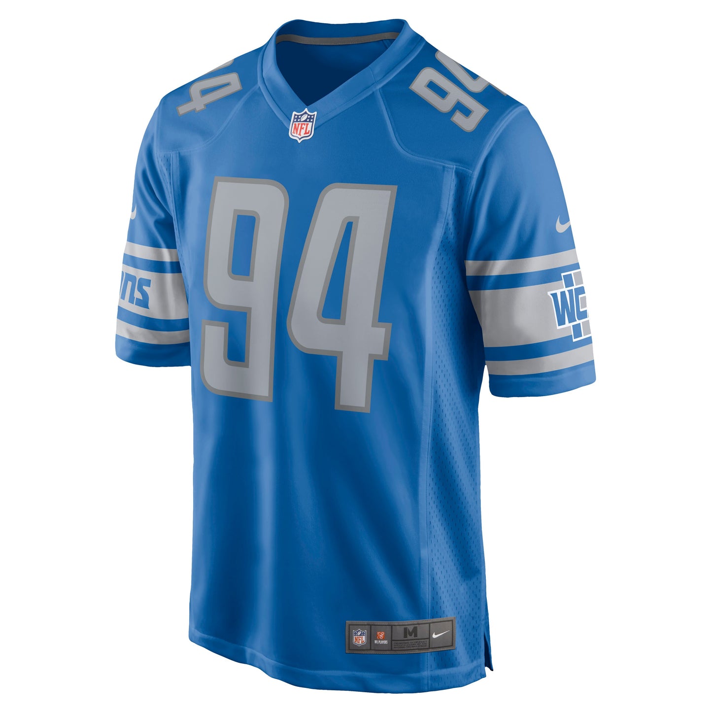 Detroit Lions Austin Bryant Game Blue Football Jersey product image