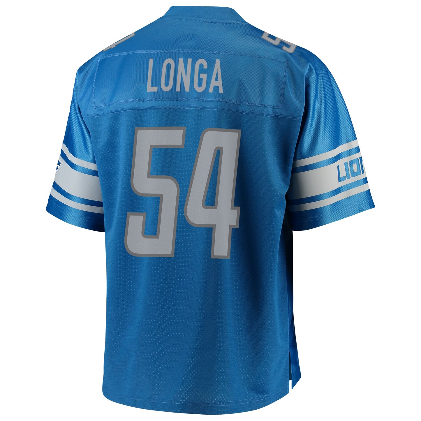 Detroit Lions Steve Longa Pro Line Big & Tall Blue Football Jersey product image