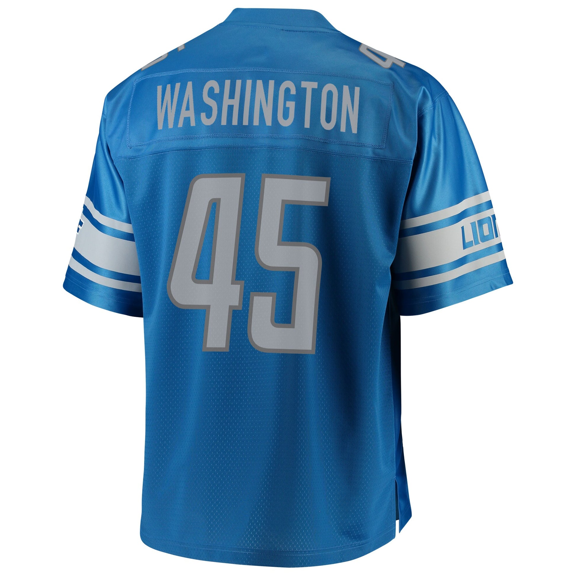 Detroit Lions Charles Washington Pro Line Big & Tall Blue Football Jersey product image