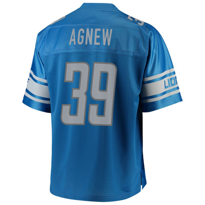 Detroit Lions Jamal Agnew Pro Line Big & Tall Blue Football Jersey product image