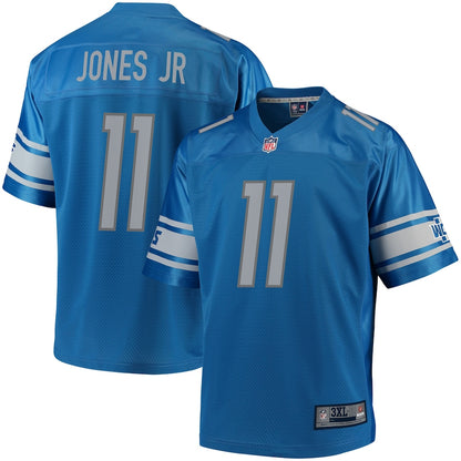 Detroit Lions Marvin Jones Jr Pro Line Big & Tall Team Color Blue Football Jersey product image