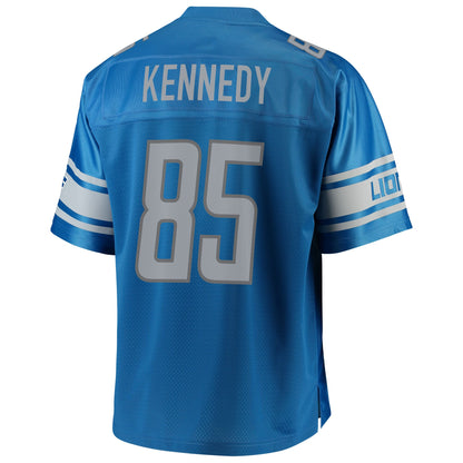 Detroit Lions Tom Kennedy Pro Line Big & Tall Blue Football Jersey product image