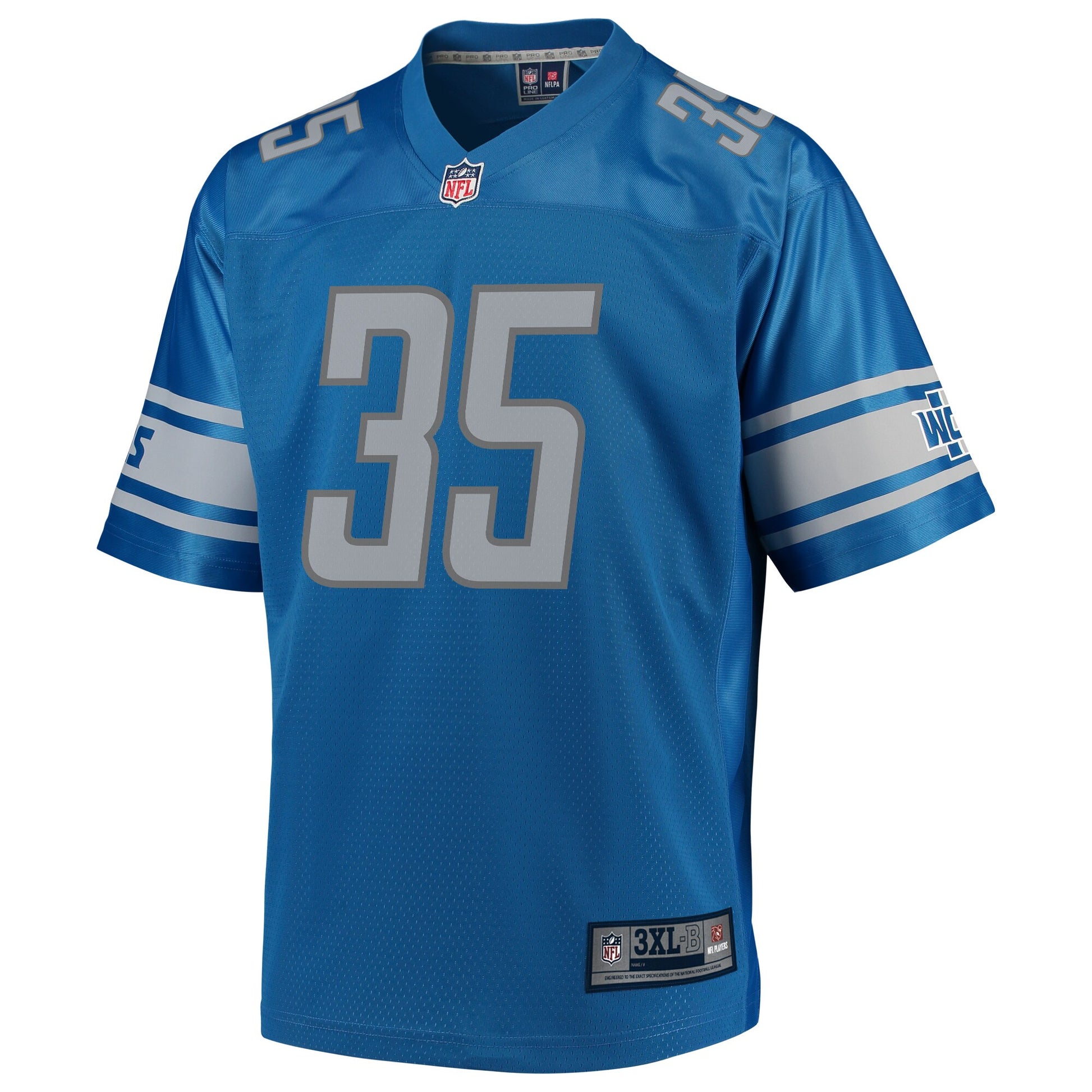 Detroit Lions Miles Killebrew Pro Line Big & Tall Blue Football Jersey product image