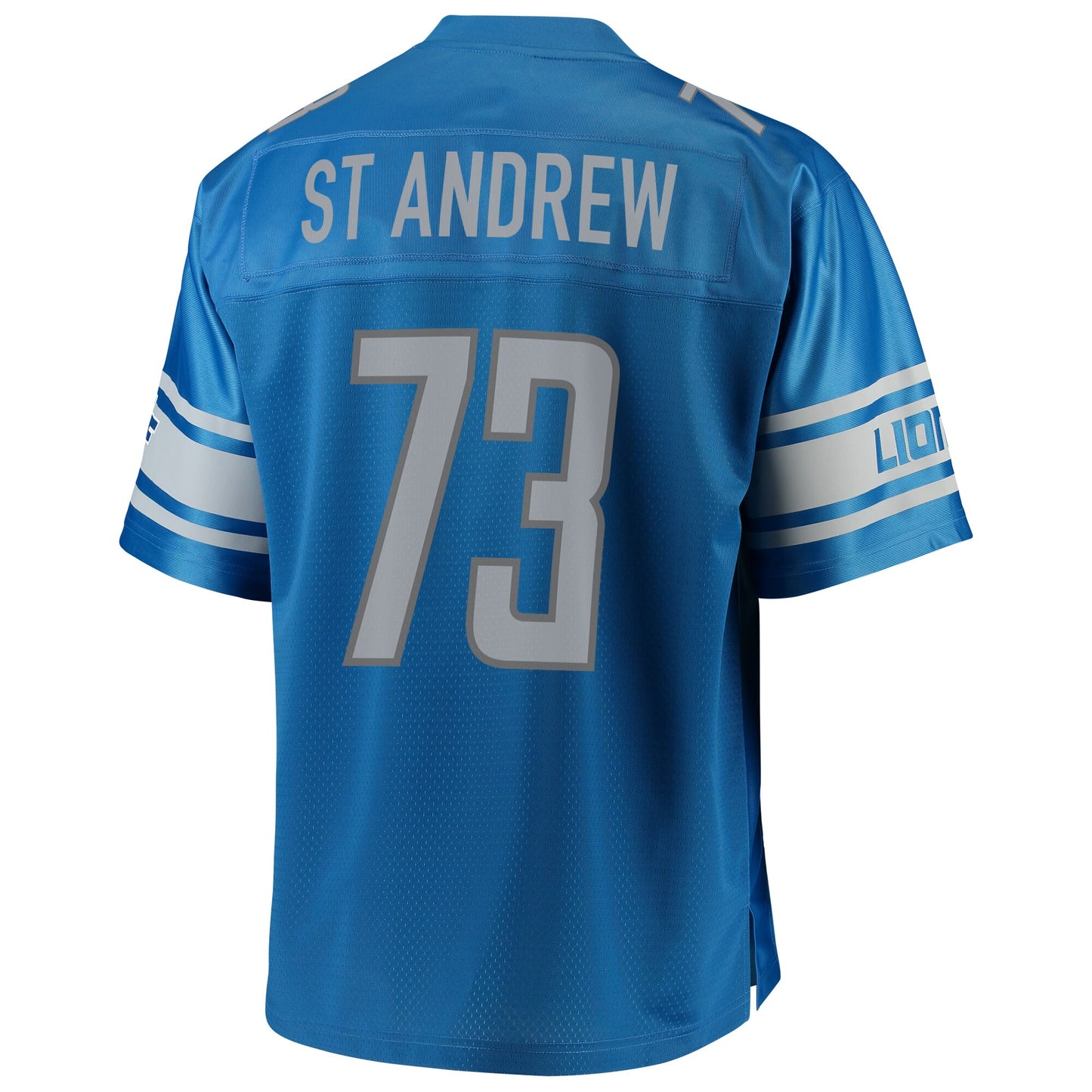 Detroit Lions Micah St. Andrew Pro Line Big & Tall Blue Football Jersey product image