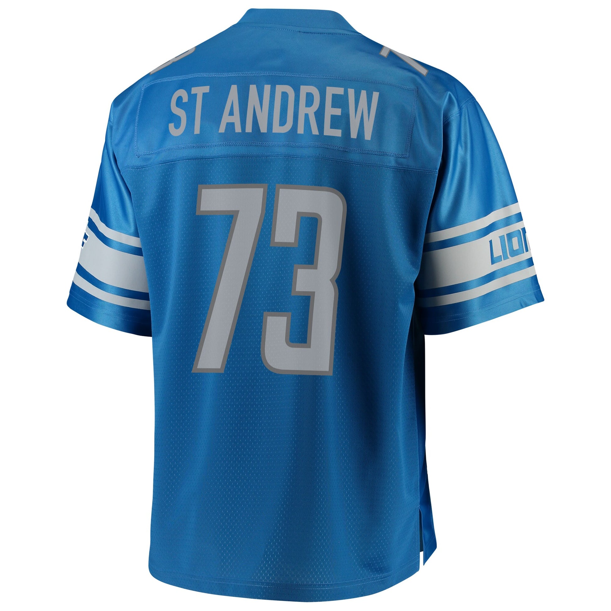 Detroit Lions Micah St. Andrew Pro Line Big & Tall Blue Football Jersey product image