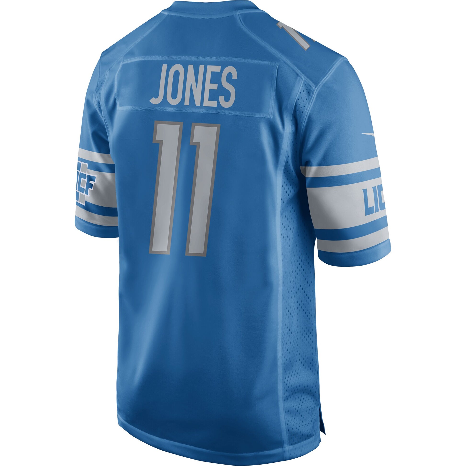 Detroit Lions Marvin Jones Jr. Game Blue Football Jersey product image