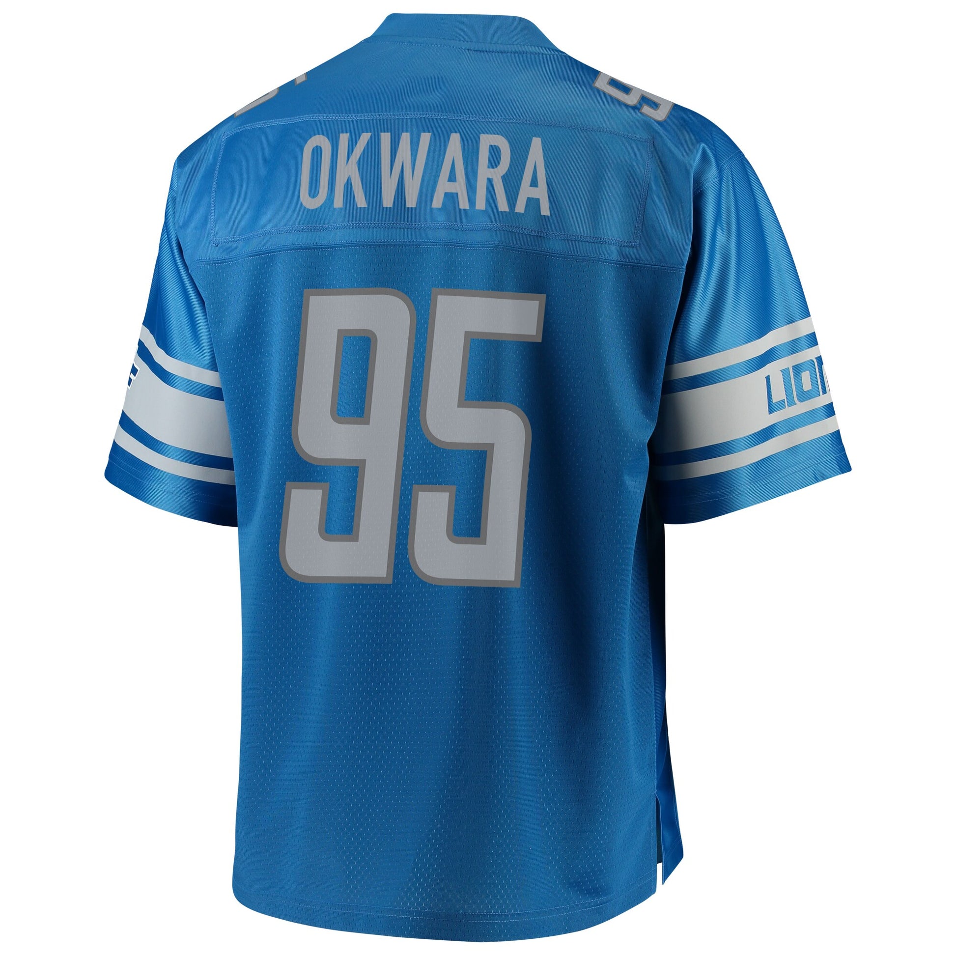 Detroit Lions Romeo Okwara Pro Line Big & Tall Blue Football Jersey product image
