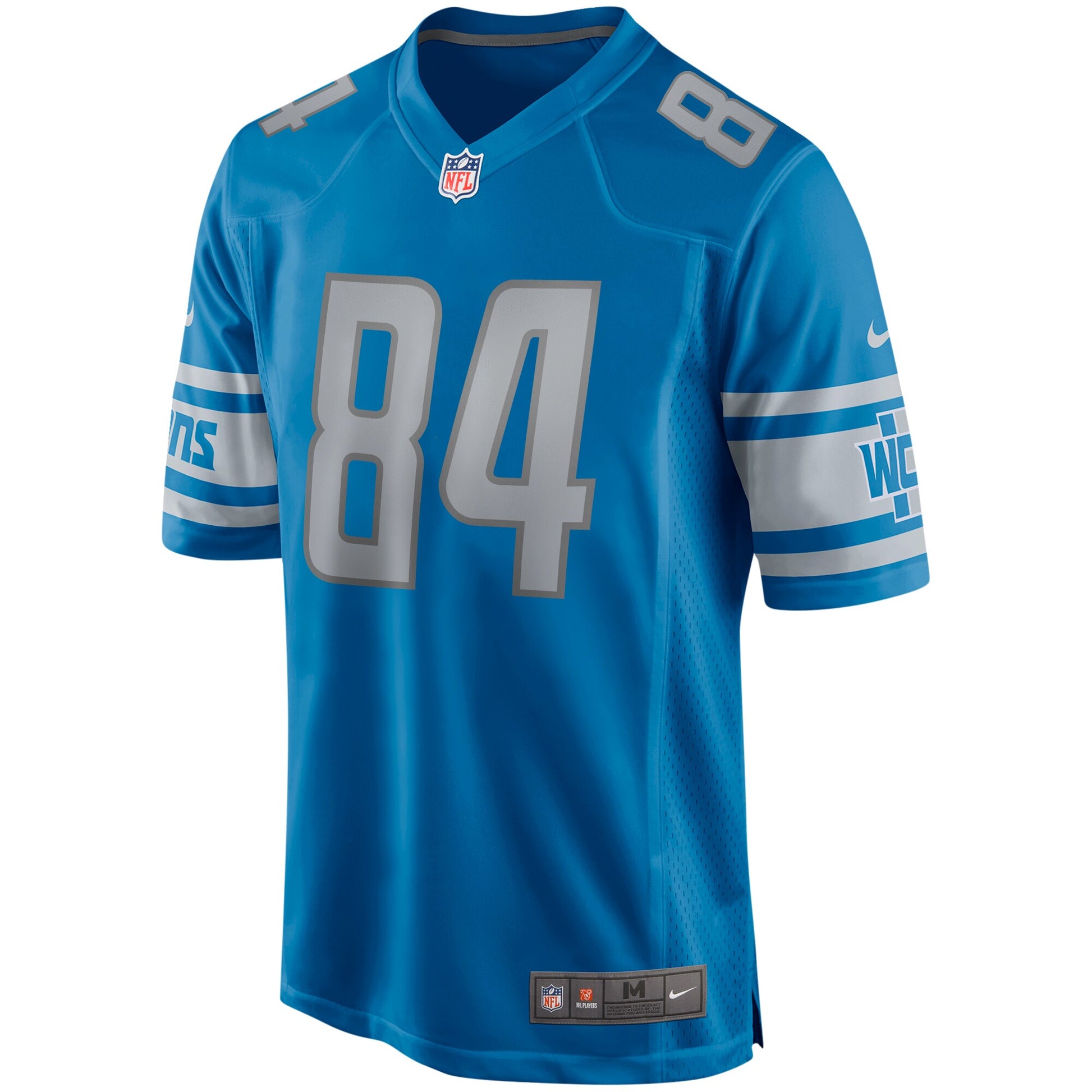 Detroit Lions Herman Moore Game Blue Football Jersey product image
