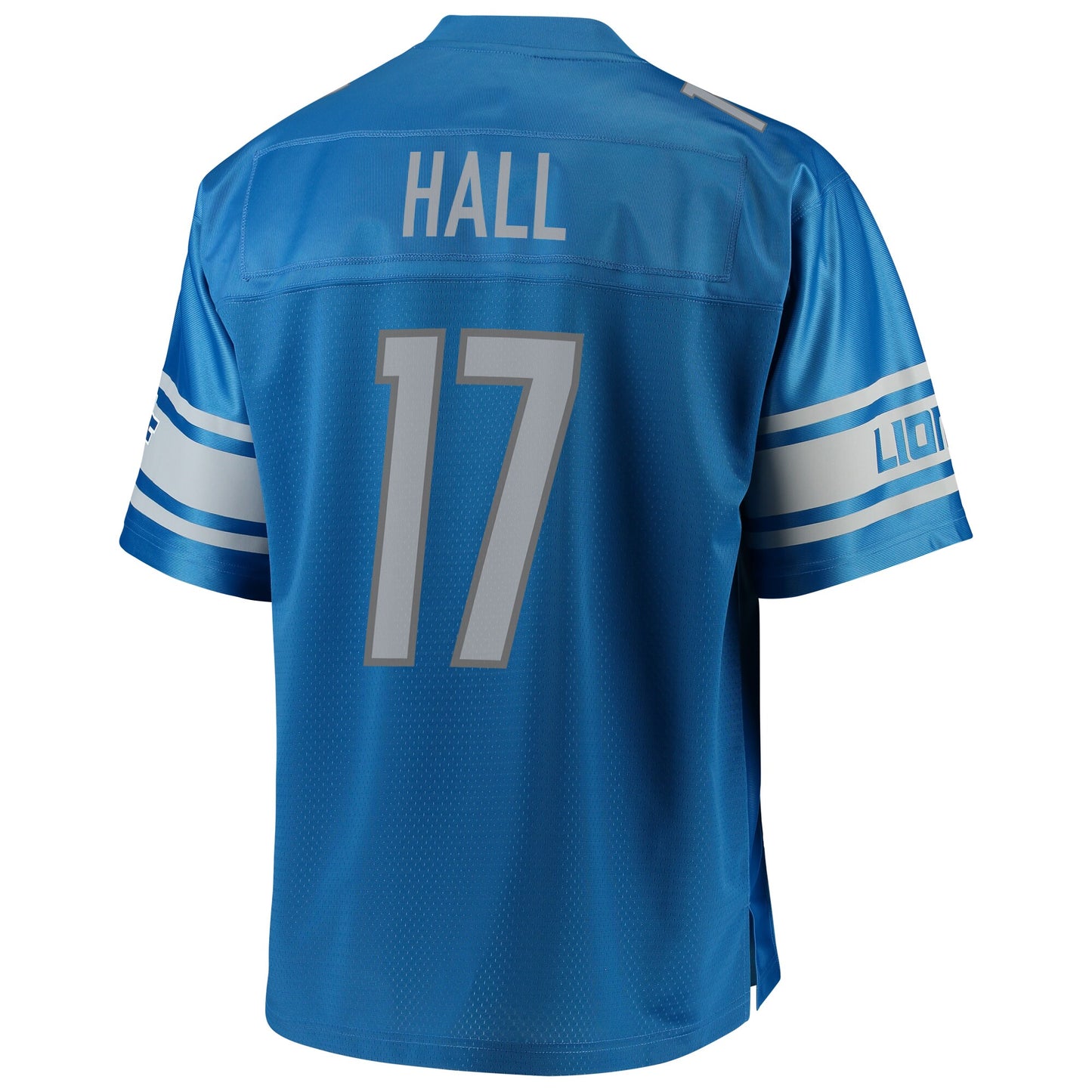 Detroit Lions Marvin Hall Pro Line Big & Tall Blue Football Jersey product image