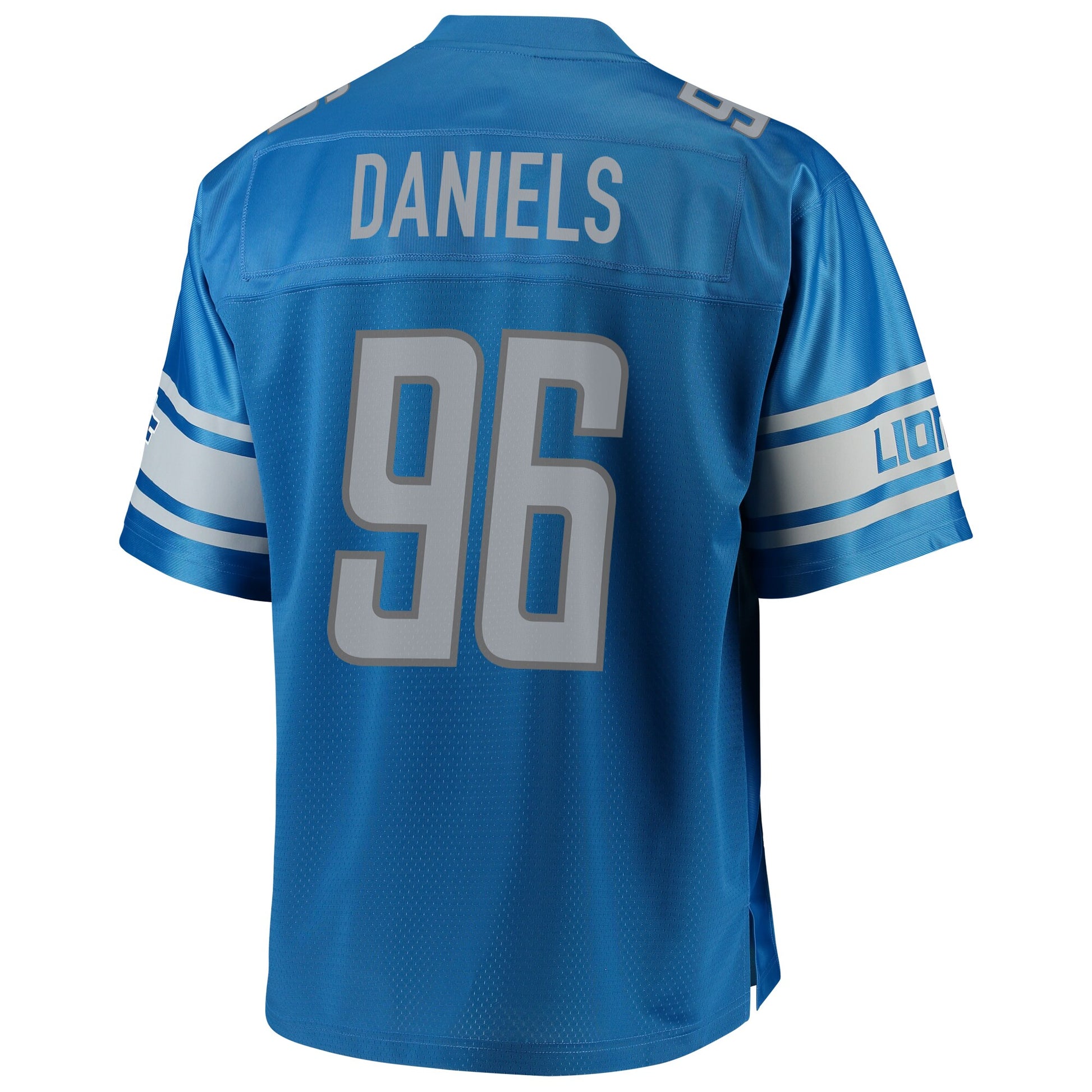 Detroit Lions Mike Daniels Pro Line Big & Tall Blue Football Jersey product image