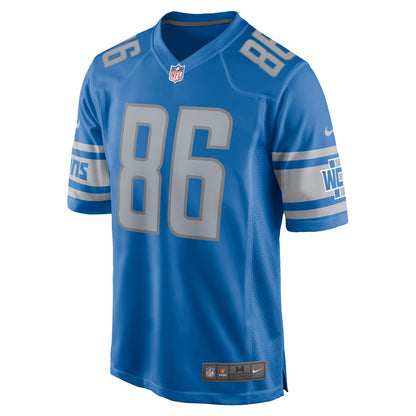 Detroit Lions Hunter Bryant Game Blue Football Jersey product image