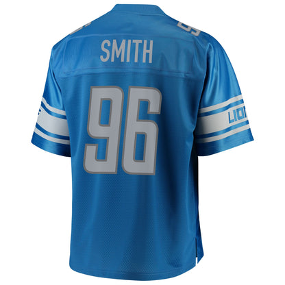 Detroit Lions Ray Smith Pro Line Big & Tall Blue Football Jersey product image