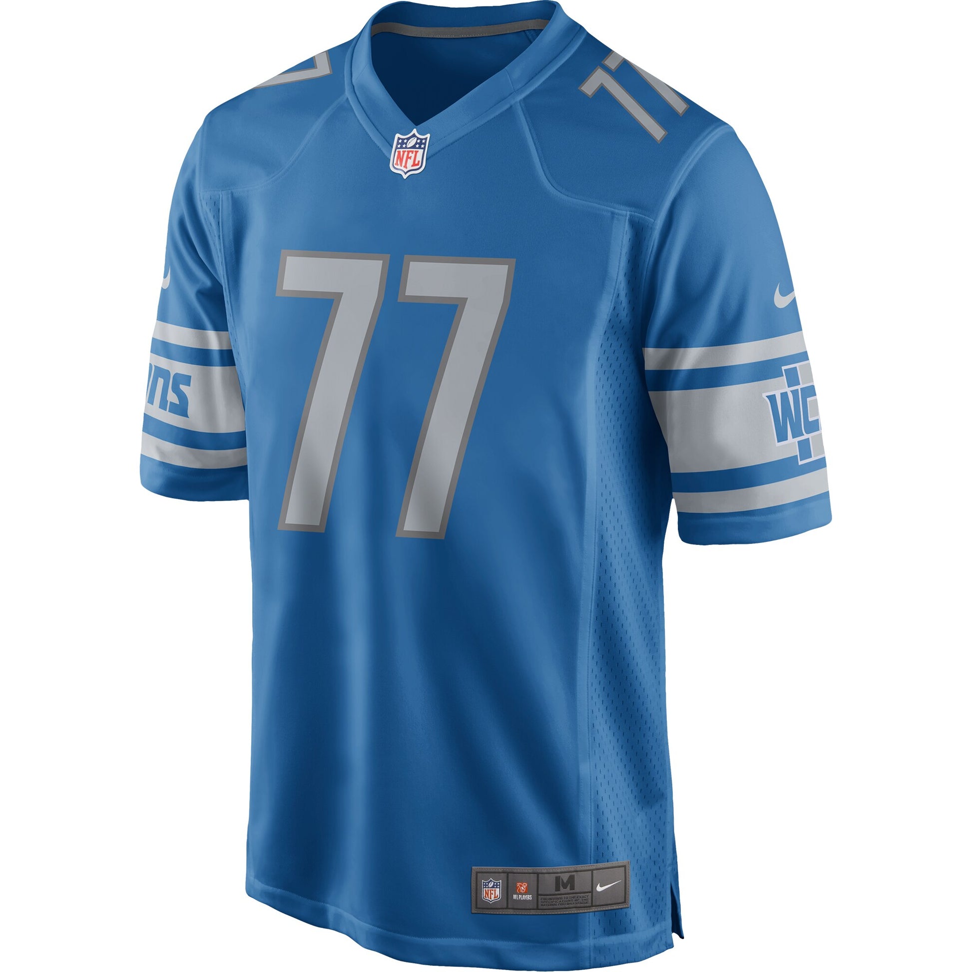 Detroit Lions Frank Ragnow Game Blue Football Jersey product image
