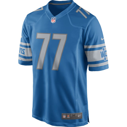 Detroit Lions Frank Ragnow Game Blue Football Jersey product image