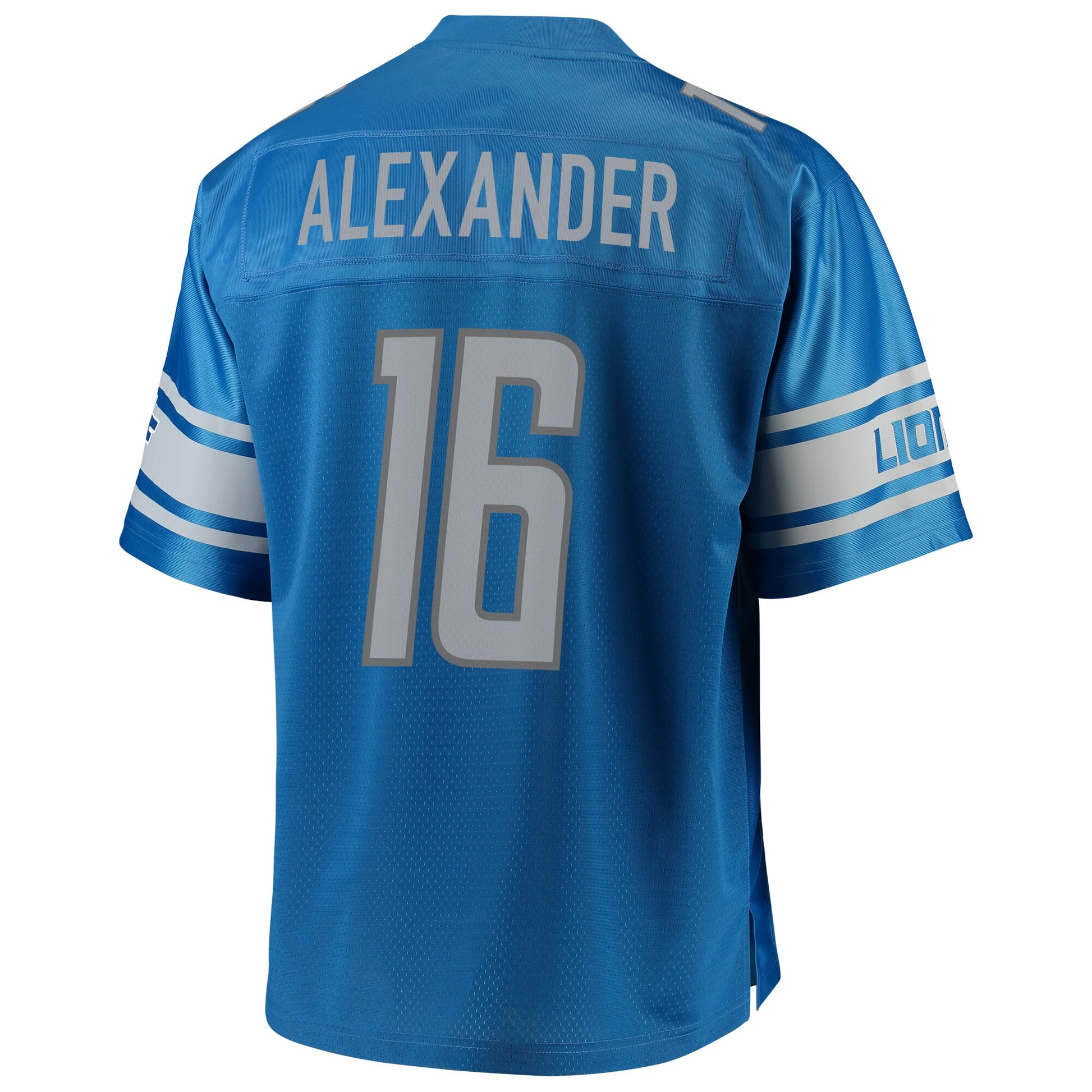 Detroit Lions Deontez Alexander Pro Line Big & Tall Blue Football Jersey product image